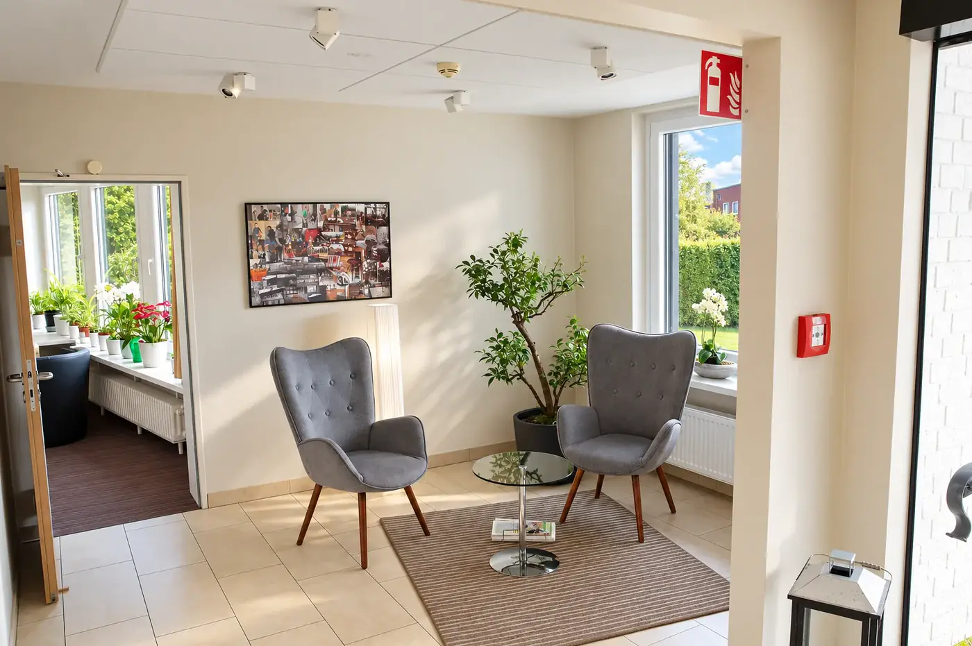 Sitzecke in der Lobby