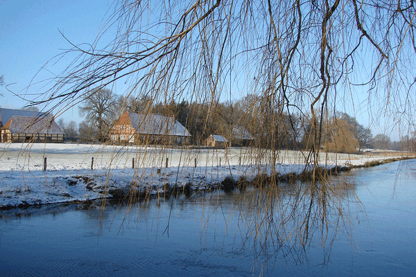Wandern, Winter, Parkhotel Bad Bevensen, Lüneburger Heide,Therme