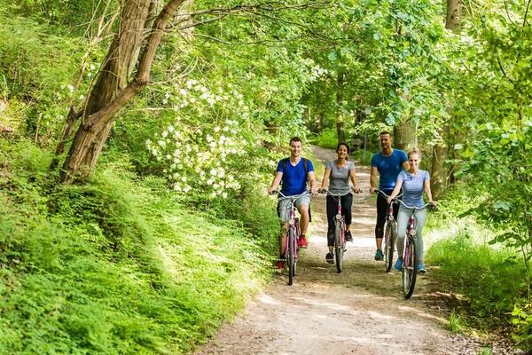 Radfahren, Lüneburger Heide, Bad Bevensen